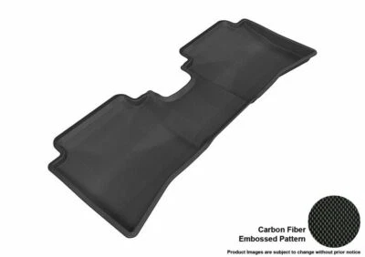 3D MAXpider  Black 2nd Row 1 Piece Floor Liner for Hyundai Accent - Image 1 of 4