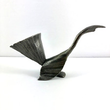 Brutalist Abstract Metal Bird Sculpture Hand Made Germany