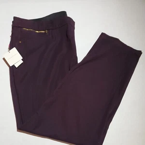 NWT Rafaella Plus Size 22 High-Rise Straight Slim Leg Pants Stylish Comfort Fit - Picture 1 of 12
