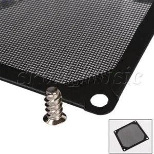 Black Metal 80mm PC Fan Dustproof Filter Stainless Mesh - Photo 1/3