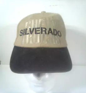 Chevy Silverado Trucks Adjustable Snapback Truckers Baseball Cap Hat Vintage - Picture 1 of 4
