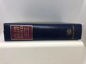 Reader's Digest Use the Right Word (Hardcover 1969) - Imagen 1 de 3