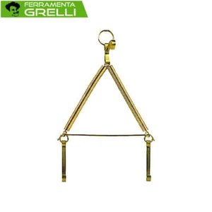 Gancio a molla appendipiat - N. 3 cf. 1 pz - Ø 22 a 33 mm - 10 bl / Ø 16 a 25 mm - Foto 1 di 1