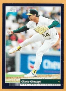 GOOSE GOSSAGE OAKLAND ATHLETICS #260 - SCORE NM-MT 1994 - Picture 1 of 2