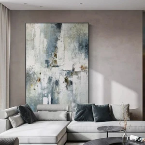 Oil Painting Abstract Handmade Canvas Decorative Mural Unframe - Picture 1 of 5
