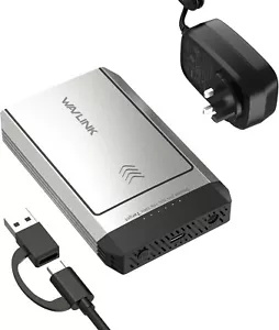 WAVLINK NVMe Cloner, 20Gbps M.2 Duplicator Dual-Bay Offline Clone Tool-Free M.2 - Picture 1 of 3