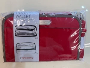 NEW Red D'renbellony Phone Wallet (9.64 x 0.98 x 5.90 inch) - Picture 1 of 2