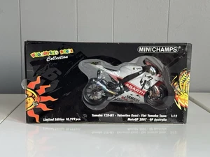 Minichamps 1/12 YAMAHA VALENTINO ROSSI ABARTH MOTO GP AUSTRALIA 2007 - Imagen 1 de 13