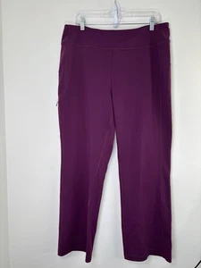 Duluth Trading Co Hose Strick Damen Größe L x 28,5 Burgunderrot Pull On - Bild 1 von 9