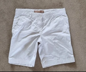 Ladies White Chino Shorts from Next Size 8 (10) VGC - Picture 1 of 3