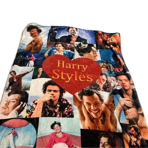 Harry Styles Blanket 40×50 Plush One Direction Boy Band  - Picture 1 of 3