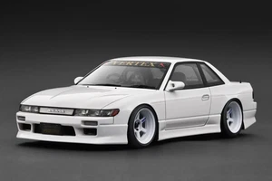 IG3585 Nissan VERTEX S13 Silvia (White) 1/18 Ignition Model - Picture 1 of 2