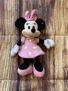 Disney Minnie Mouse vestito rosa peluche 10" - Foto 1 di 8
