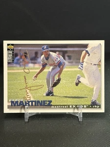 1995 Upper Deck Collector's Choice Gold Signature Pedro Martinez #244 HOF - Picture 1 of 2