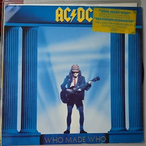 AC DC WHO MADE WHO 1986 UK ATLANTIC VINYL LP WX57 A3/B - Picture 1 of 4