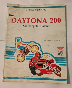 Daytona 200 Motorrad Oldtimer 1982 Programm - Bild 1 von 3