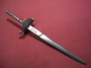 Miniatur Rapier Schwert gemarkt "Silber" ? - Bild 1 von 3