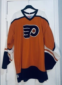CCM Vintage 90s NHL Philadelphia Flyers Hockey Jersey Mens XL - Picture 1 of 5