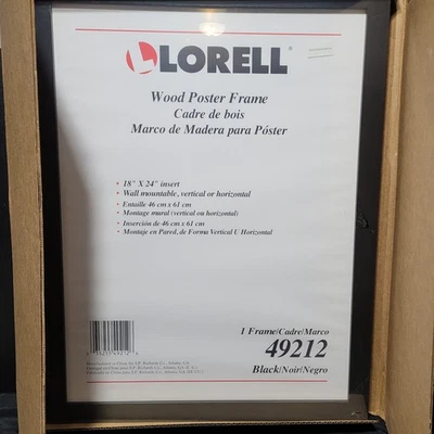 Lorell 49212 Wood Poster Frame 18 “ x 24 “ - Image 1 of 4