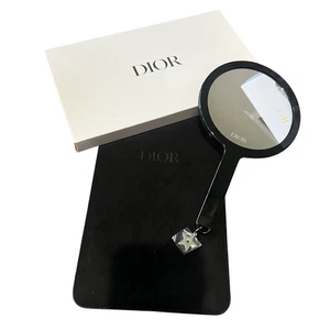 Specchio portatile trapuntato Christian Dior nuovo con scatola - Foto 1 di 6