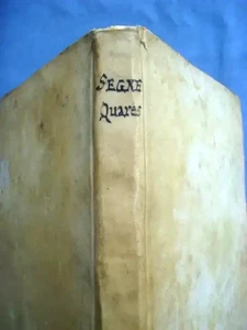 Quaresimale Padre Paolo Segneri Gesuiti Venezia 1792 pergamena originale - Picture 1 of 3