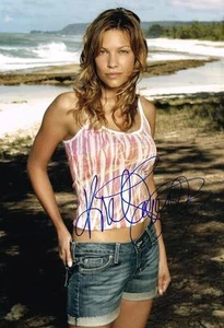 Foto firmada de Kiele Sánchez perdida 12x18 certificado de autenticidad - Imagen 1 de 1