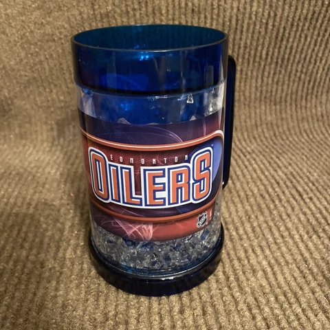 edmonton oilers nhl freezer mug beer Cover