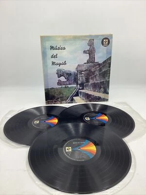 (SIGNED?) MUSICA DEL MAYAB (MUSART MEXICO 3x VINYL LP) NM - Image 1 of 4