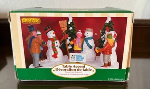Lemax Muñeco de Nieve Concurso Nieve Navidad Invierno Pueblo Figura Accesorio 63570 - Imagen 1 de 6