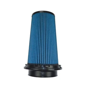 Injen NanoWeb Dry Air Filter- 4in Flange ID 6in Twist Lock Base 8.8in Media Heig - Bild 1 von 6