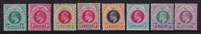 SUDÁFRICA/NATAL 1904/8 SG 146/57-Montado COMO NUEVO Cat 250 £ Foto 1 de 3