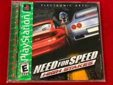 Need for Speed: High Stakes (PlayStation 1 PS1) Greatest Hits w/ Manual, Tested