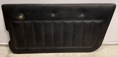 Jeep CJ7 82-86 BLACK Interior Full Hard Door Trim Panel PASSENGER side FREESHIP4 - Image 1 of 4