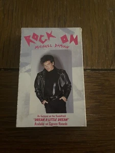 Michael Damian - Rock On (Cassette Single, 1989) Dream A Little Dream, Tested - Picture 1 of 4