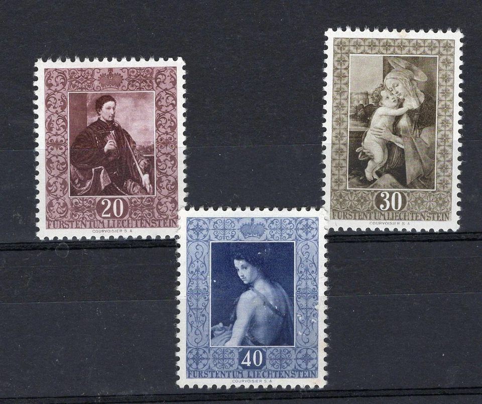 LIECHTENSTEIN, YV # 268/70, COMPLETE SET, MH, VF - Image 1 of 1