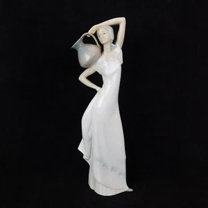 Zaphir Lladro Evita Donna Brocca d'Acqua Porcellana Statuetta In piedi Ritirata 1982 - Foto 1 di 10