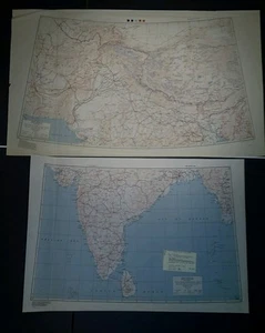 1944-5 Ejército de Estados Unidos "Mapas Estratégicos Especiales" India AMS 5207 1:4.000.000 - Imagen 1 de 12