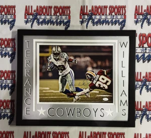 Terrance Williams Authentic Signed Framed 11x14 Photo Autographed JSA - Picture 1 of 6