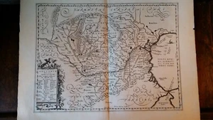 1646 LARGE ANTIQUE FOLIO MAP ROMANIA - JAN JANSSON AMSTERDAM - DACIA & MOESIA - Picture 1 of 17