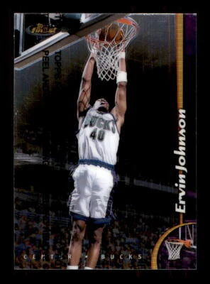 1998 Basketball Finest Ervin Johnson Milwaukee Bucks #214 - Image 1 of 2