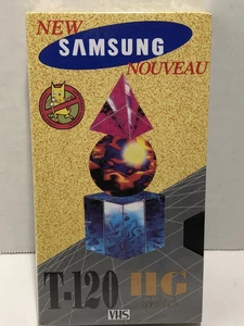 samsung nouveau t-120 vhs hg NEW - Picture 1 of 4