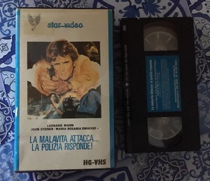 LA MALAVITA ATTACCA...LA POLIZIA RISPONDE! # INTROVABILE VHS EDIZIONE SSV # - Foto 1 di 1