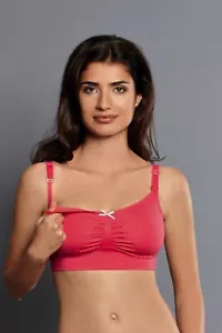 Sujetador de enfermería inalámbrico sin costuras Anita 5097 rosa varios tamaños nuevo con etiquetas - Imagen 1 de 5