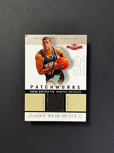 2003 Fleer Patchworks Shane Battier Game-Worn Patch SSP /200 Grizzlies - Picture 1 of 10