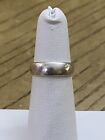 925 Sterling Silver Vintage Cellini Designer Signed Classic Band Ring Size 5