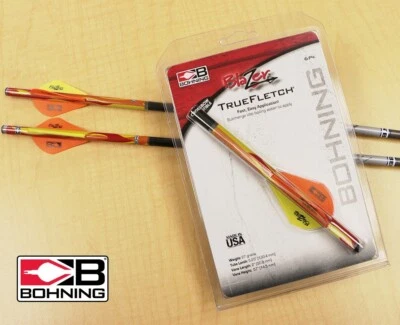 Quick Fletch - 6 Pack Blazer Vanes - CampFire - Shrink Fletch - True Fletch - Image 1 of 2