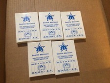 1984 Mothers Cookies - 5 Complete Sets (28 cards) - Seattle Mariners - Langston