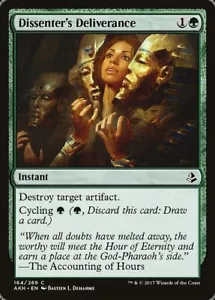 DISSENTER'S DELIVERANCE x4 mtg NM-M Amonkhet 4 Comune - Foto 1 di 1