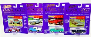 Johnny Lightning Classic Gold Sammlung Autos Konvolut 4 Die-Cast Autos Vintage - Bild 1 von 11