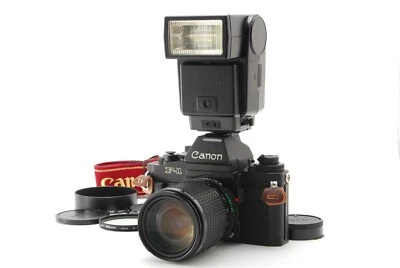【MINT-】Canon New F-1 F1  AE finder 35mm SLR FD 35-105mm f/3.5-4.5 199a - Image 1 of 4